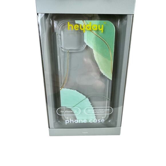 Heyday New In Box Green Clear Phone Case iPhone 13 - Picture 1 of 3